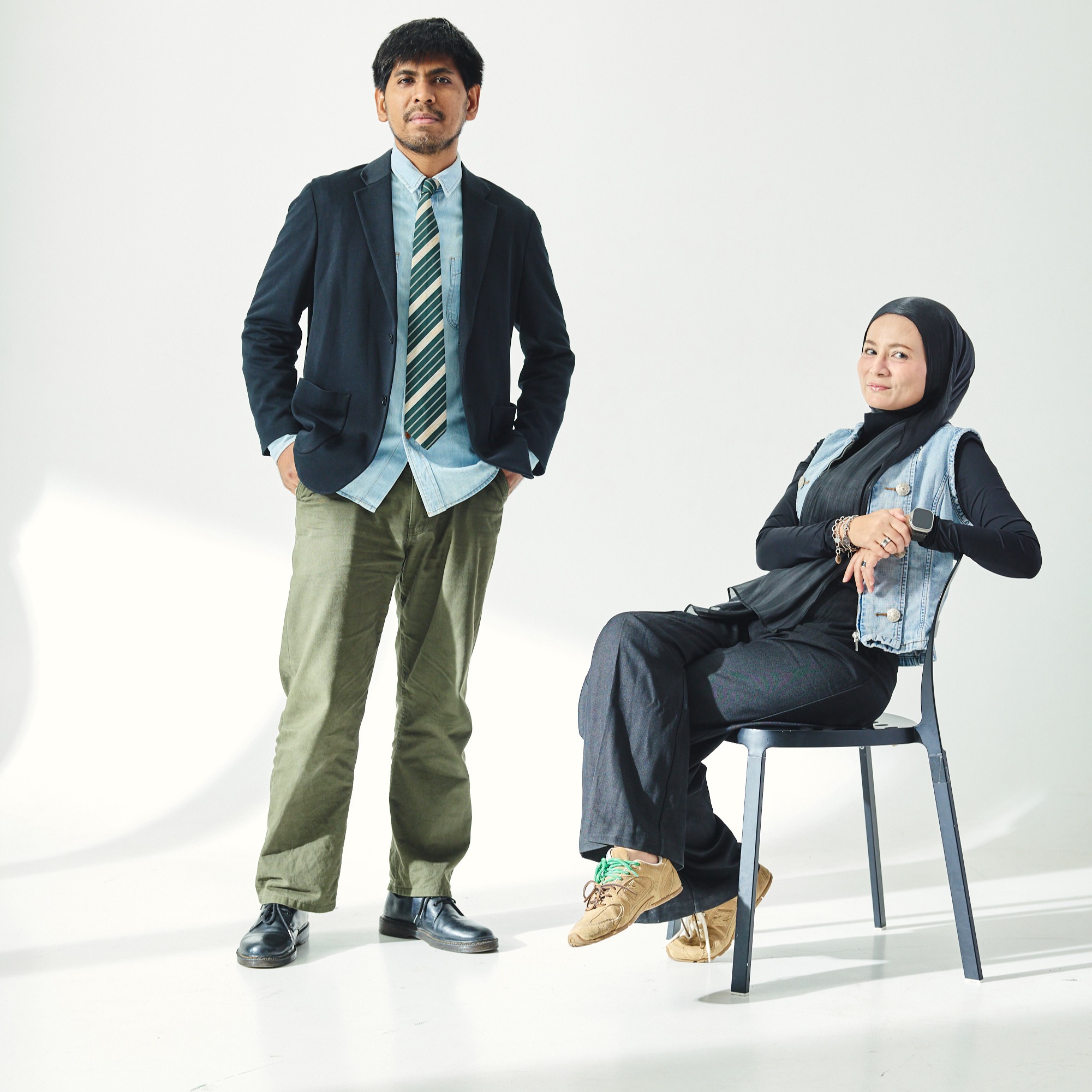 Arsyad and Nikken, the people who run Flock